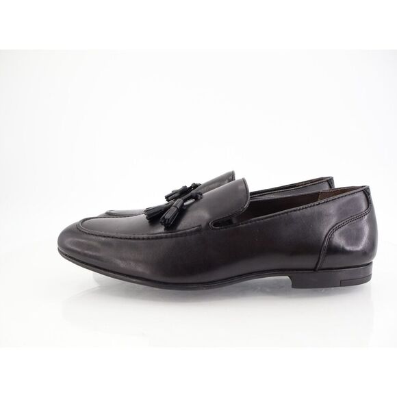 Vittorio Russo Harry Tassel Loafer Mens Size 11 M Black Slip On Elegant Shoes - Picture 6 of 14